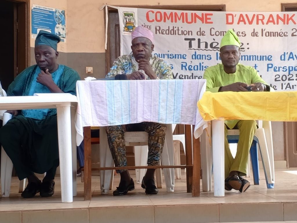 Avrankou : Première séance publique de reddition de compte sur le tourisme local au titre de l&rsquo;année 2025