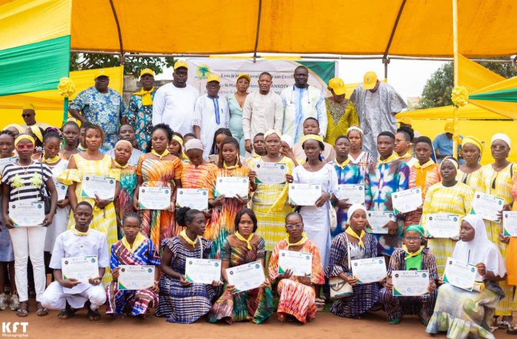 UP – Le Renouveau et développement : Muriel HOUSSOU galvanise Porto-Novo autour de la jeunesse et des valeurs culturelles