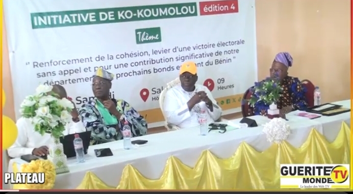 Cohésion, unité et victoire en 2026 : l’initiative de Ko-Koumonlou lance la machine de l’UP–Le Renouveau dans le Plateau