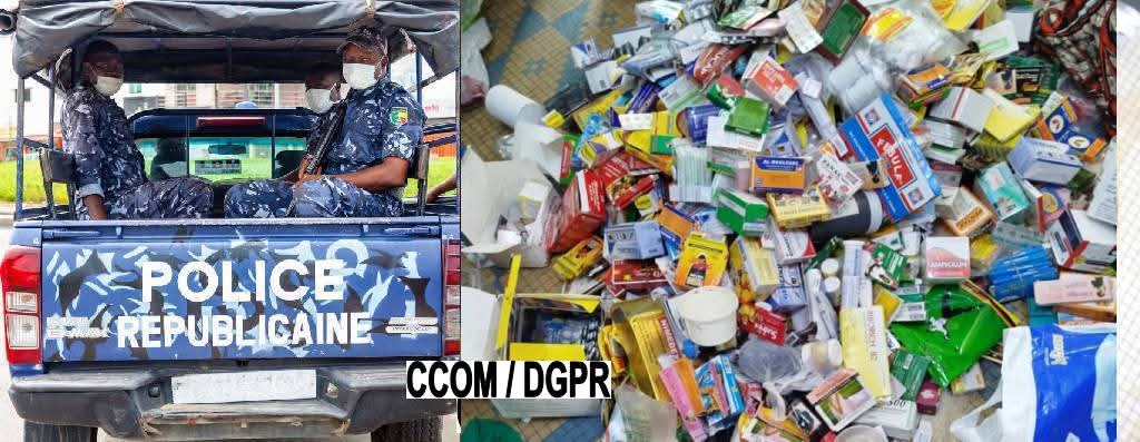 Coup de filet au marché de Sékou : 73 kg de médicaments contrefaits retirés de la circulation