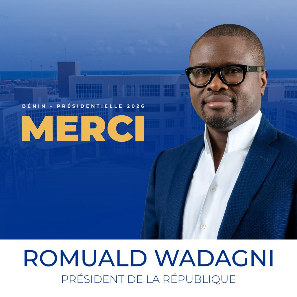 Présidentielle d’avril 2026 : Romuald Wadagni salue la victoire du « consensus national  » et remercie le peuple béninois