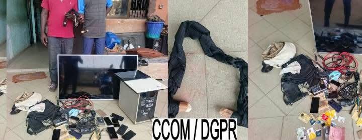 Vols par strangulation sur l’axe Cotonou-Ouidah : la Police républicaine neutralise un dangereux duo de malfaiteurs