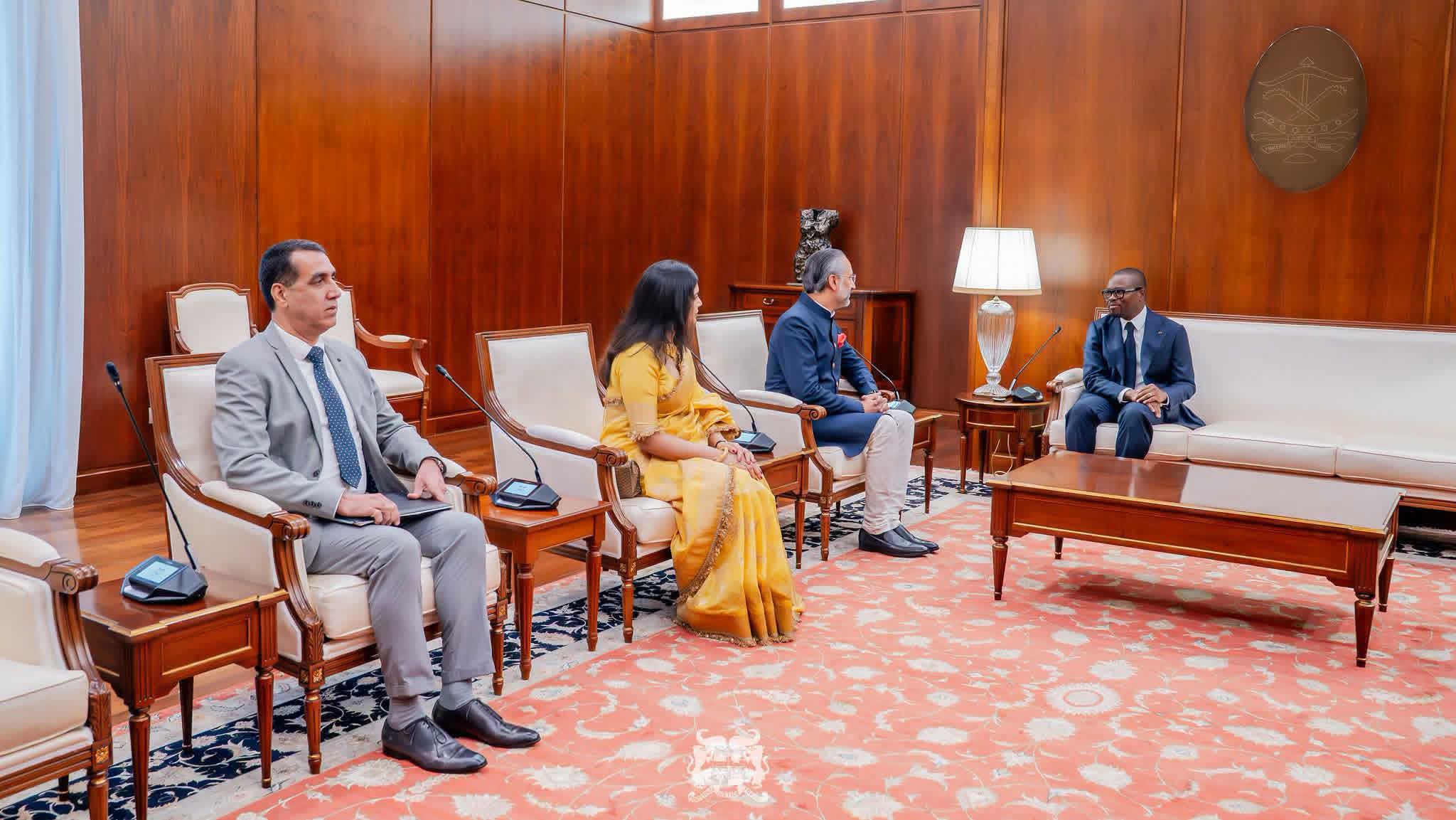 Diplomatie béninoise : Le Président Romuald WADAGNI reçoit les lettres de créance de treize nouveaux ambassadeurs